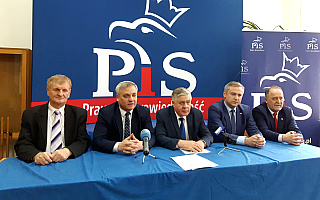 Politycy Prawa i Sprawiedliwości zachęcali w Olsztynie do udziału w wyborach do Parlamentu Europejskiego